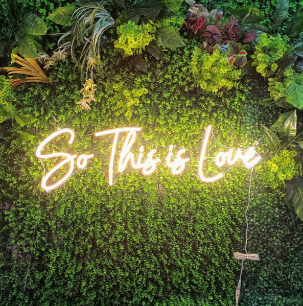 Customized neon signs